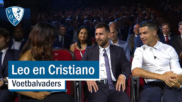 Leo en Cristiano, voetbalvaders