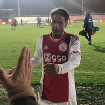 Oud-VOP jeugdspeler Chahine van Bohemen debuteerde in Jong Ajax